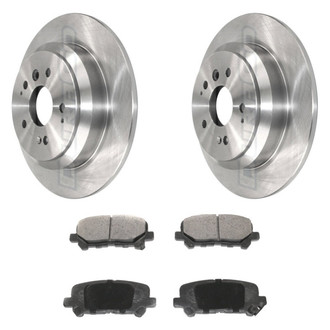 DuraGo® - Plain Rear Brake Kit with Ceramic Pads