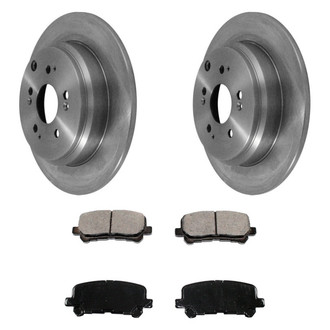 DuraGo® - Plain Rear Brake Kit with Ceramic Pads