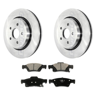 DuraGo® - Plain Rear Brake Kit with Ceramic Pads