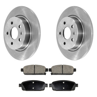 DuraGo® - Plain Rear Brake Kit with Ceramic Pads