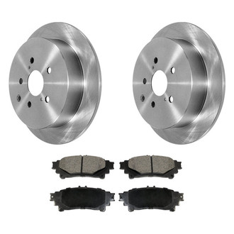 DuraGo® - Plain Rear Brake Kit with Ceramic Pads