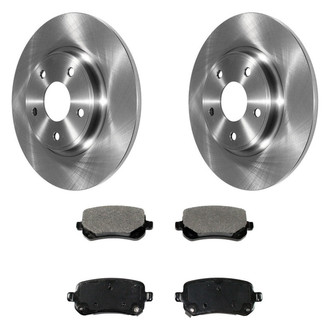 DuraGo® - Plain Rear Brake Kit with Ceramic Pads