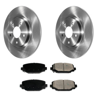 DuraGo® - Plain Rear Brake Kit with Ceramic Pads
