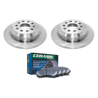 DuraGo® - Plain Rear Brake Kit with Ceramic Pads