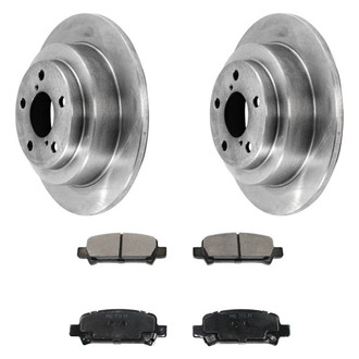 DuraGo® - Premium™ Plain Brake Kit with Semi-Metallic Pads