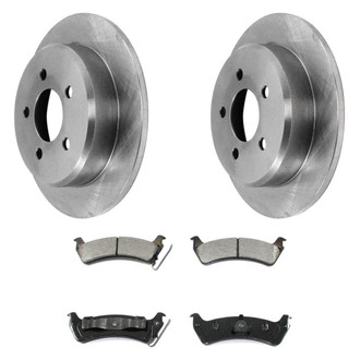 DuraGo® - Premium™ Plain Brake Kit with Semi-Metallic Pads