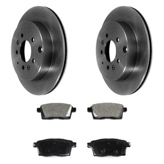 DuraGo® - Premium™ Plain Brake Kit with Semi-Metallic Pads