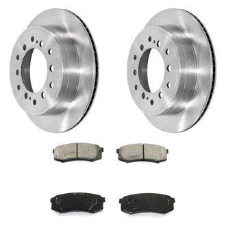DuraGo® - Plain Rear Brake Kit with Ceramic Pads