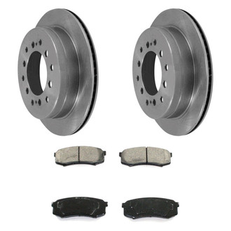 DuraGo® - Plain Rear Brake Kit with Ceramic Pads