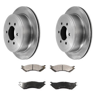DuraGo® - Plain Rear Brake Kit with Ceramic Pads