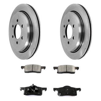 DuraGo® - Plain Rear Brake Kit with Ceramic Pads