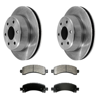 DuraGo® - Plain Rear Brake Kit with Ceramic Pads