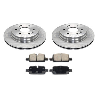 DuraGo® - Plain Rear Brake Kit with Ceramic Pads