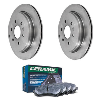 DuraGo® - Plain Rear Brake Kit with Ceramic Pads