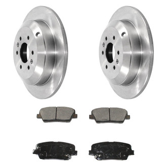 DuraGo® - Plain Rear Brake Kit with Ceramic Pads