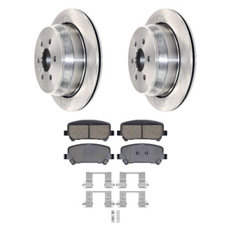 DuraGo® - Plain Rear Brake Kit with Ceramic Pads