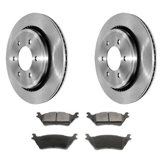 DuraGo® - Plain Rear Brake Kit with Ceramic Pads