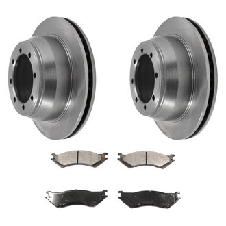 DuraGo® - Plain Rear Brake Kit with Ceramic Pads