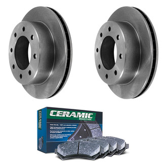 DuraGo® - Plain Rear Brake Kit with Ceramic Pads