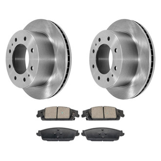 DuraGo® - Plain Rear Brake Kit with Ceramic Pads