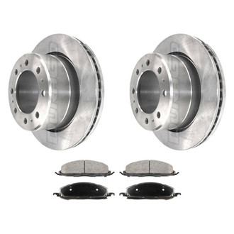 DuraGo® - Plain Rear Brake Kit with Ceramic Pads
