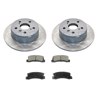 DuraGo® - Titanium Series Plain Brake Kit with Ceramic Pads