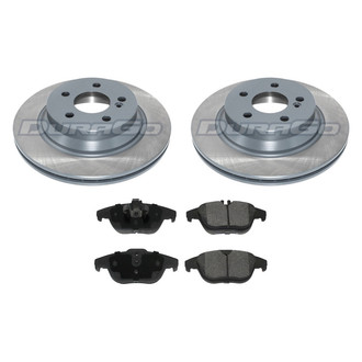 DuraGo® - Titanium Series Plain Rear Brake Kit with Ceramic Pads