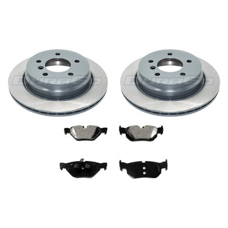 DuraGo® - Titanium Series Plain Rear Brake Kit with Ceramic Pads