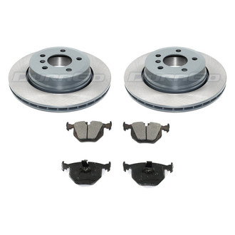 DuraGo® - Titanium Series Plain Rear Brake Kit with Ceramic Pads