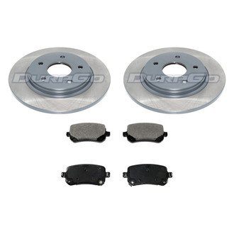 DuraGo® - Titanium Series Plain Rear Brake Kit with Ceramic Pads