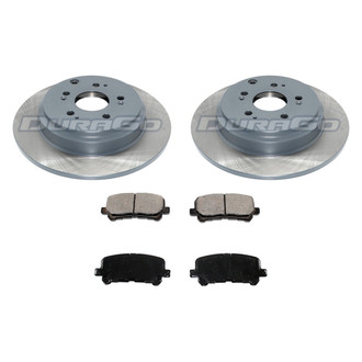 DuraGo® - Titanium Series Plain Rear Brake Kit with Ceramic Pads