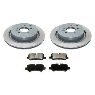 DuraGo® - Titanium Series Plain Rear Brake Kit with Ceramic Pads