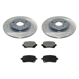 DuraGo® - Titanium Series Plain Rear Brake Kit with Ceramic Pads