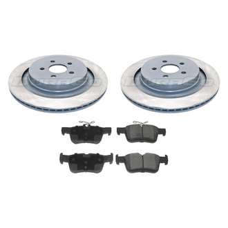 DuraGo® - Titanium Series Plain Rear Brake Kit with Ceramic Pads