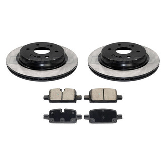 DuraGo® - Municipal Series Plain Rear Brake Kit with Ceramic Pads