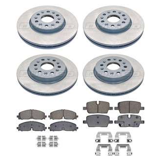 DuraGo® - Plain Brake Kit with Ceramic Pads