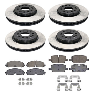 DuraGo® - Plain Brake Kit with Ceramic Pads