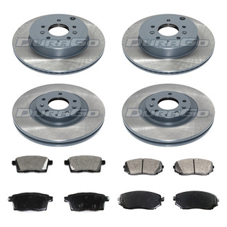 DuraGo® - Plain Brake Kit with Ceramic Pads