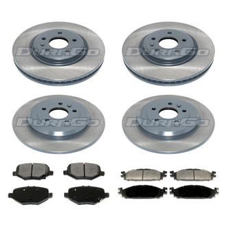 DuraGo® - Plain Brake Kit with Ceramic Pads