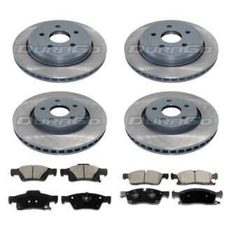 DuraGo® - Plain Brake Kit with Ceramic Pads