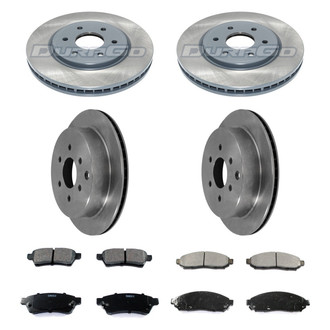 DuraGo® - Plain Brake Kit with Ceramic Pads
