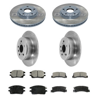 DuraGo® - Plain Brake Kit with Ceramic Pads