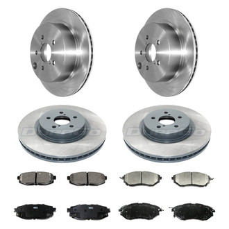 DuraGo® - Plain Brake Kit with Ceramic Pads