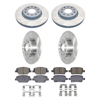 DuraGo® - Plain Brake Kit with Ceramic Pads
