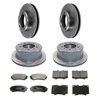 DuraGo® - Plain Brake Kit with Ceramic Pads