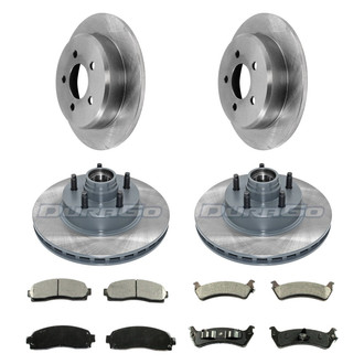 DuraGo® - Plain Brake Kit with Ceramic Pads