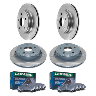 DuraGo® - Plain Brake Kit with Ceramic Pads