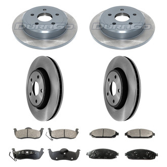 DuraGo® - Plain Brake Kit with Ceramic Pads