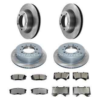 DuraGo® - Plain Brake Kit with Ceramic Pads