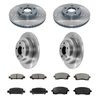 DuraGo® - Premium™ Plain Brake Kit with Semi-Metallic Pads